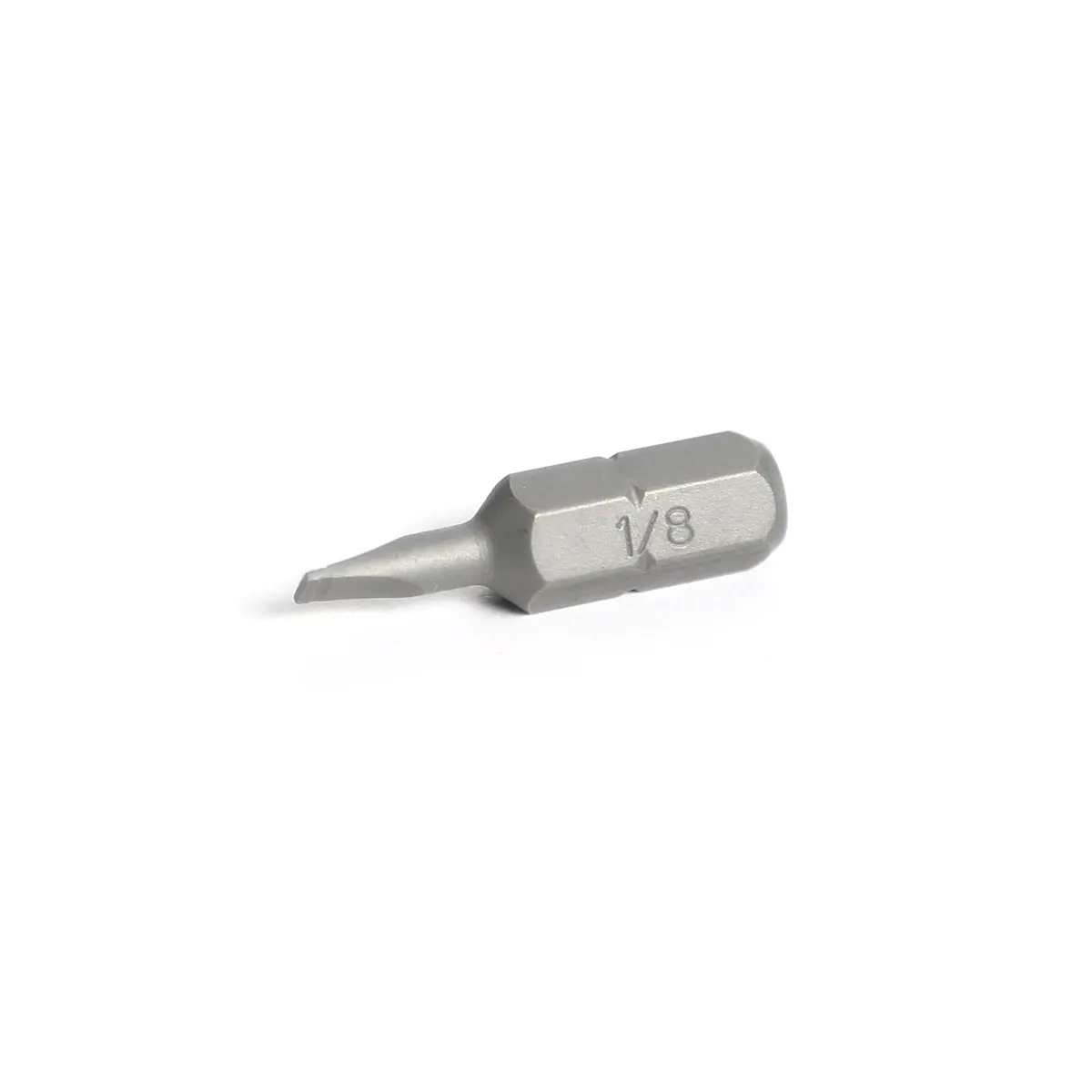 1/4" Hex Drive Slotted Bit 1" - 1/8" 1