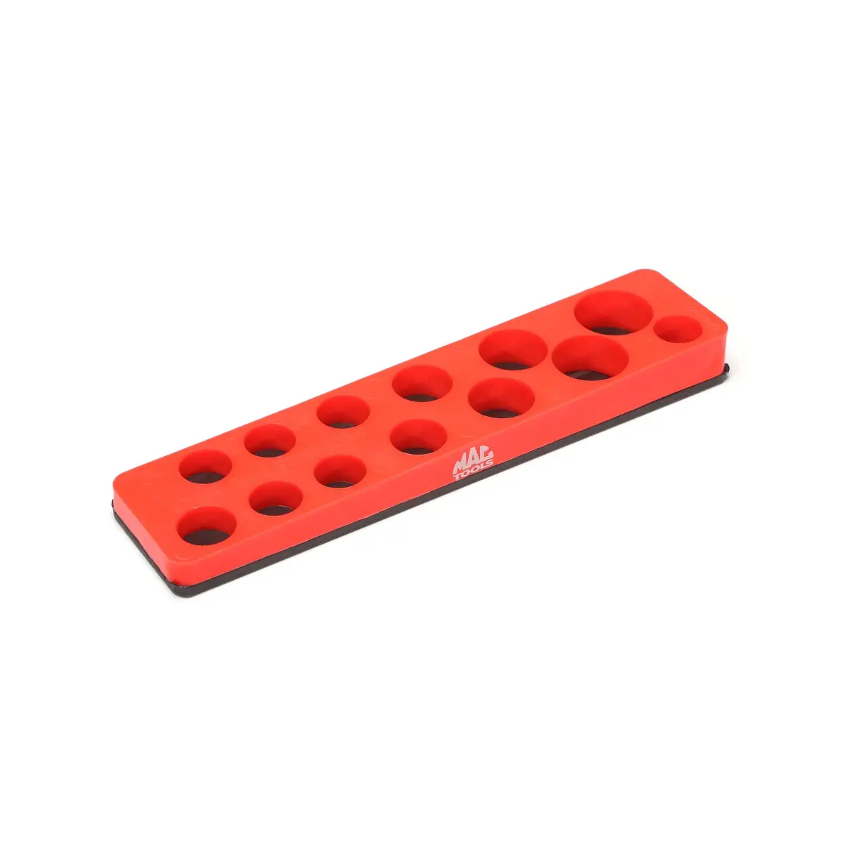 3/8" Shallow - Magnetic Socket Holder - Red 1
