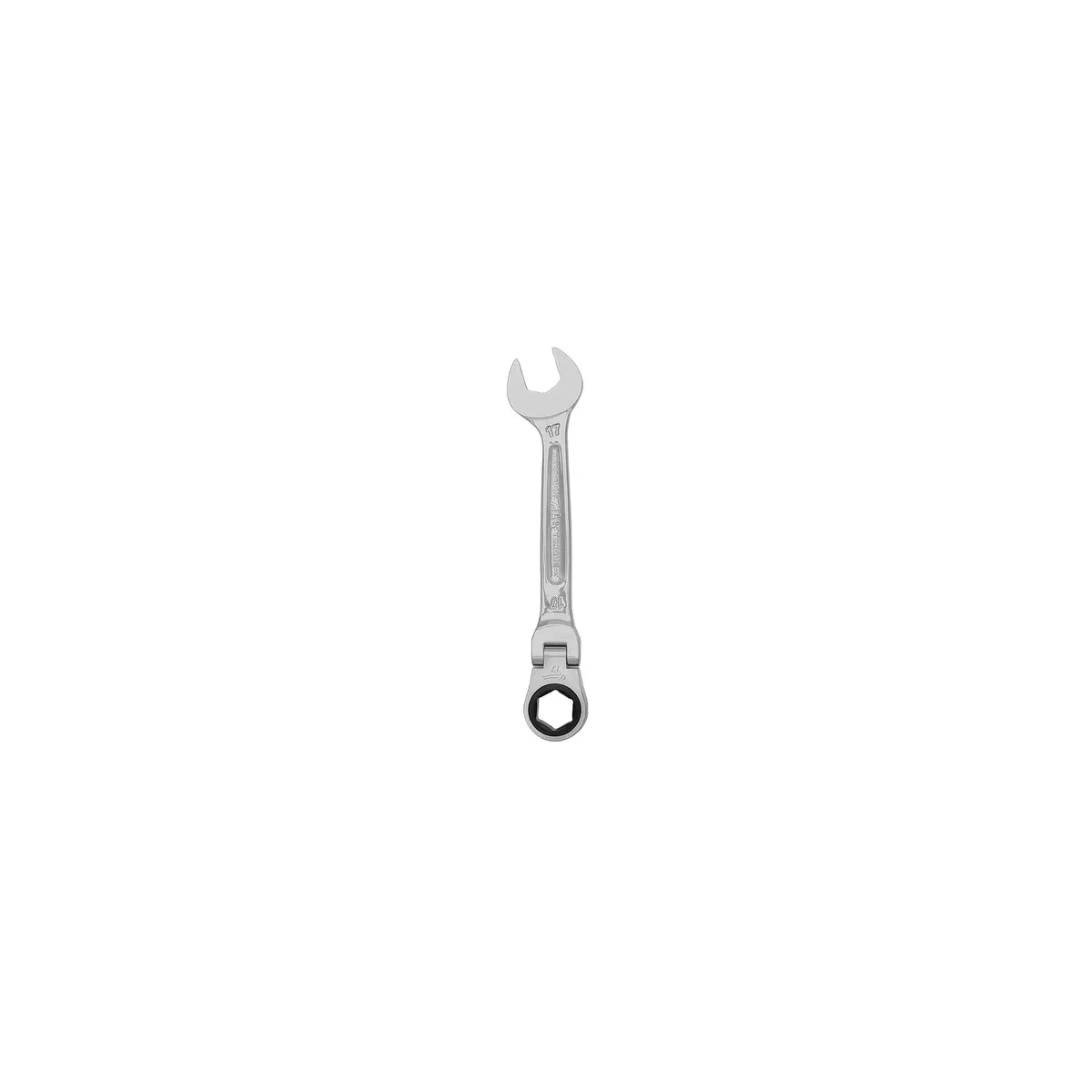 Flex-Head Ratcheting Wrench 17Mm - 6-Pt. 1