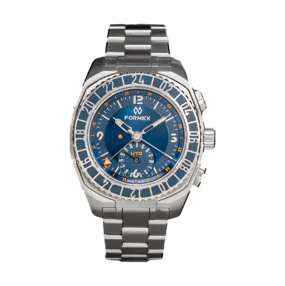 Stratos Utc Automatic 41Mm - Blue On Bracelet 1