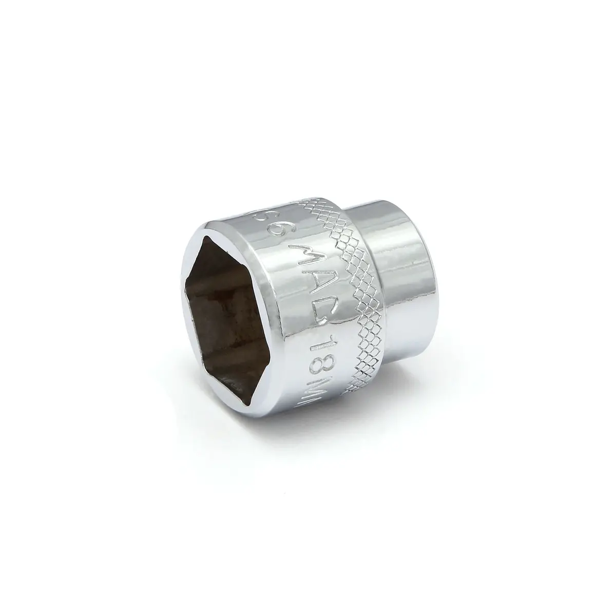3/8" Drive Super-Short Socket 18Mm - 6-Pt. 1