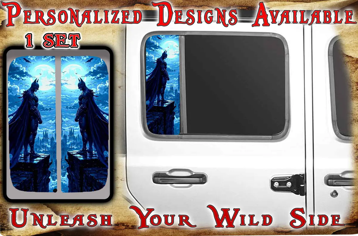 Side Door Window Decal Batman Watches 213 1