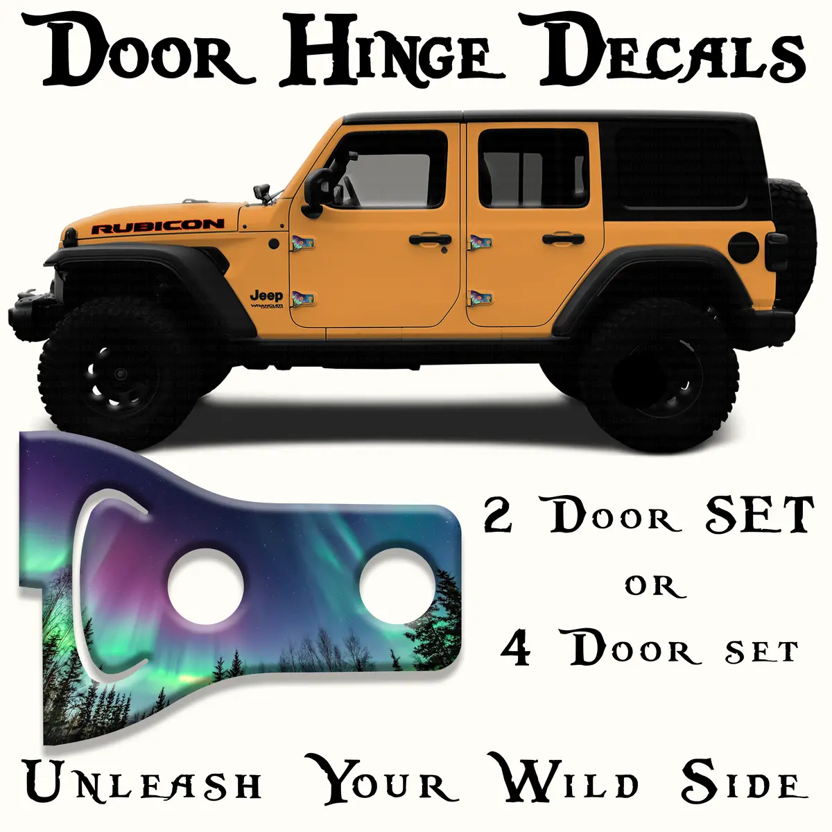 Northern Lights Door Hinge Decals 21 1