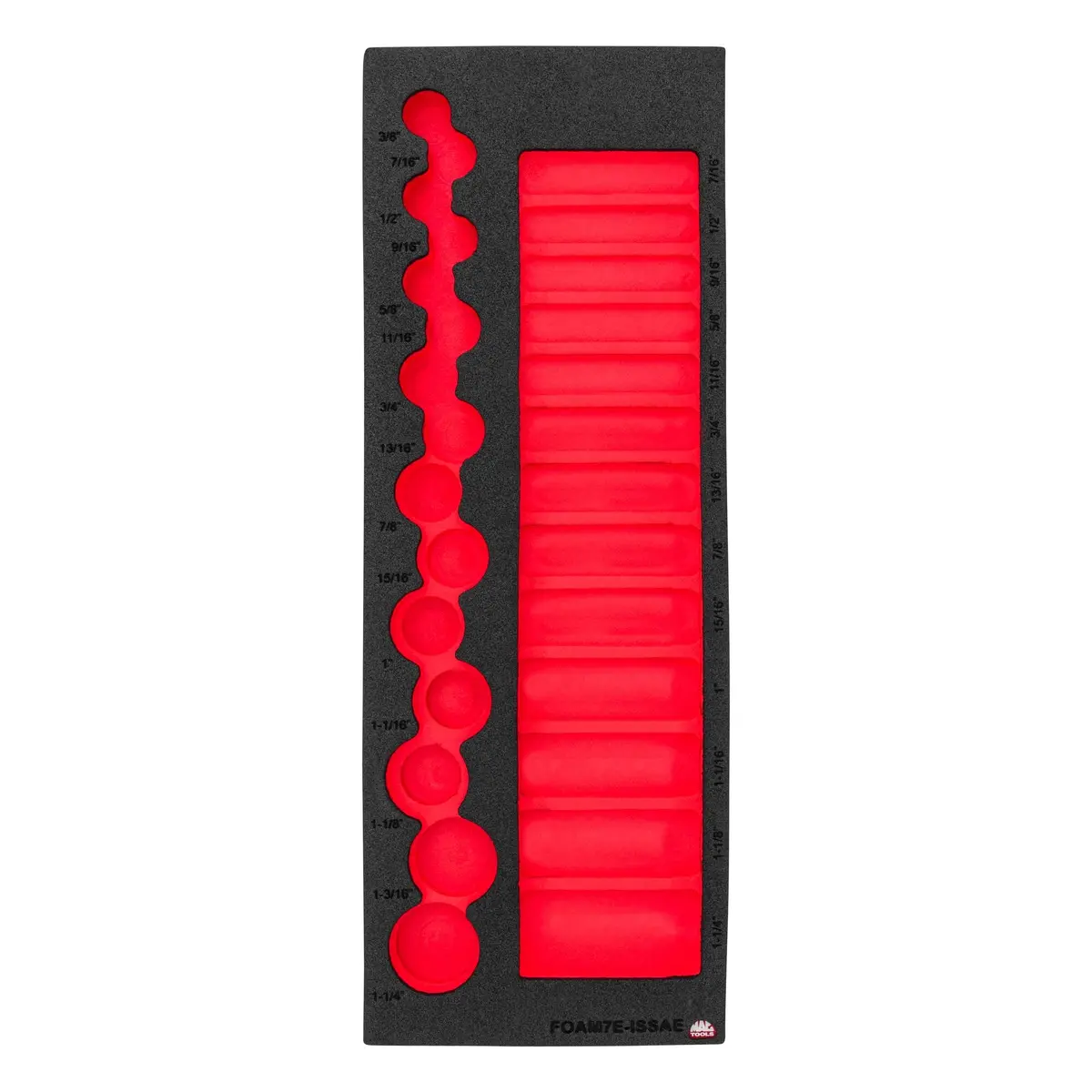 Foam Only - Impact Sockets Sae (Foam7e-Issae Set) 1