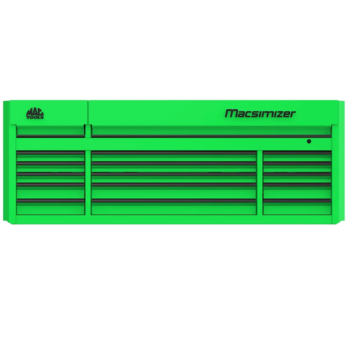 Macsimizer® 15-Drawer Top Chest - Lime Green 1