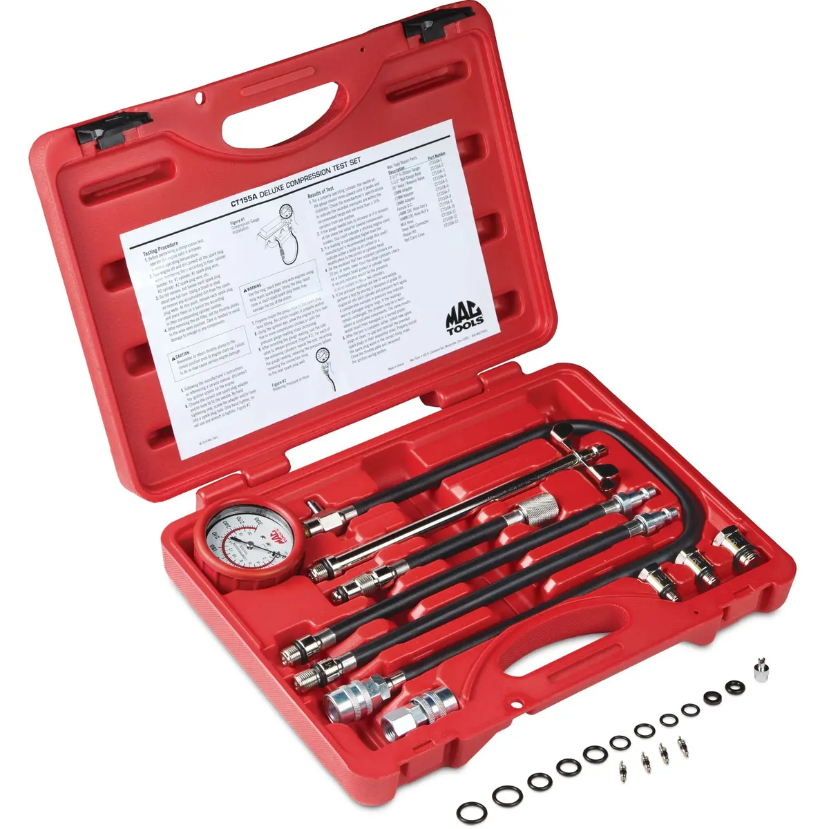 10-Pc. Deluxe Compression Test Kit 1