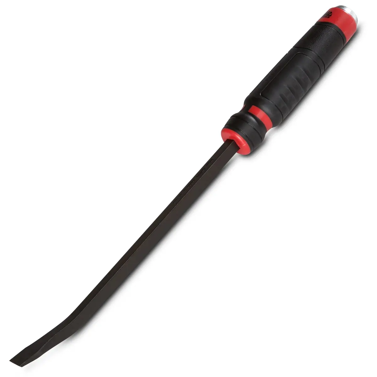 Capped Comfort-Handle 3/8" Curved-Head Pry Bar 15" Red 1
