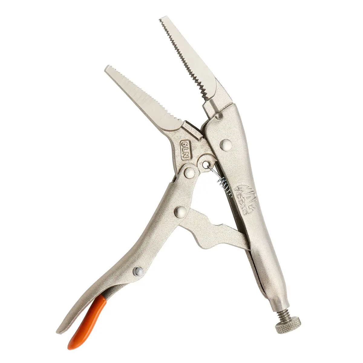 6" Long Nose Trigger Release Locking Pliers - Orange 1