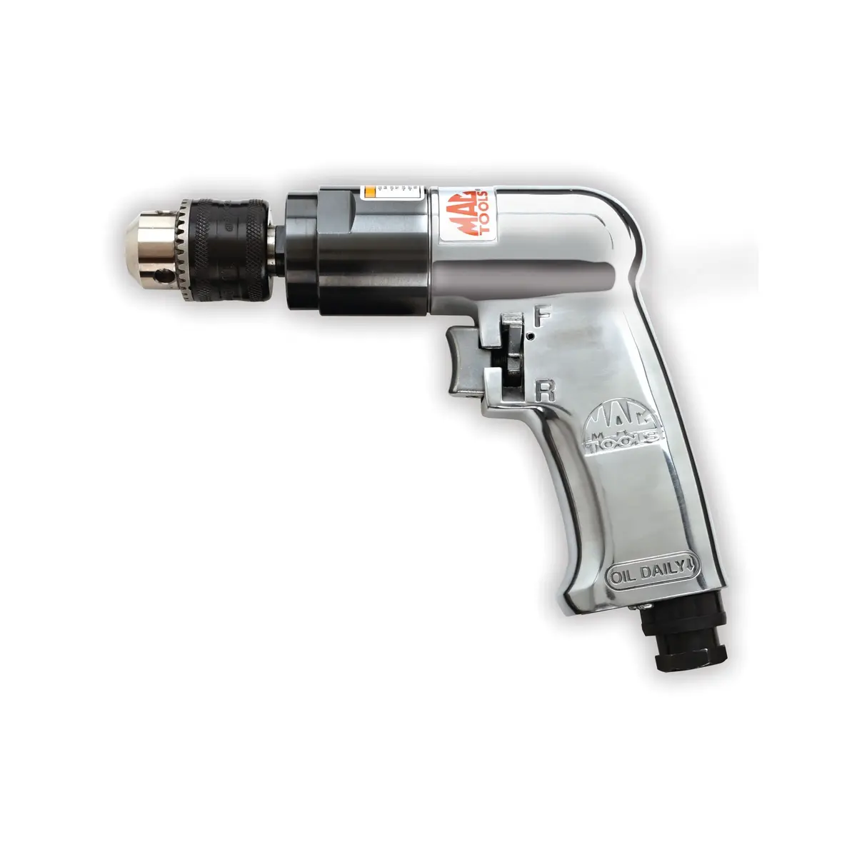 3/8" Reversible Aluminum Keyed-Chuck Air Drill 1