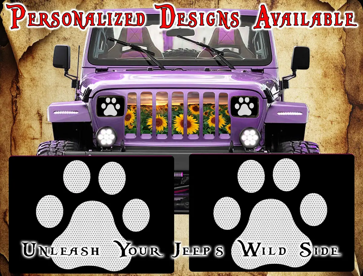 Skyedecals For Yj Or 5X7 Headlights 1
