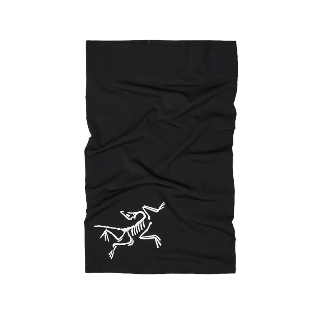 Arc'teryx Satoro Merino Neck Gaiter - Black / Arctic Silk 1