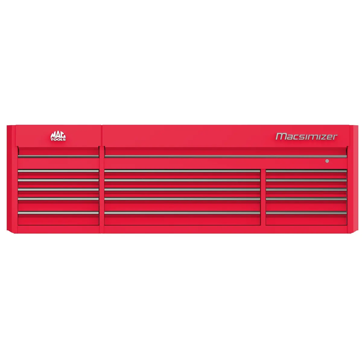 Macsimizer® 15-Drawer Top Chest - Firebrick Red 1