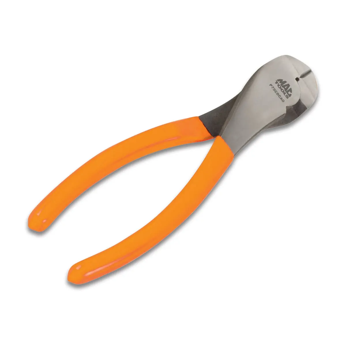 Bent-Nose Diagonal Cutting Pliers 8" - Orange 1