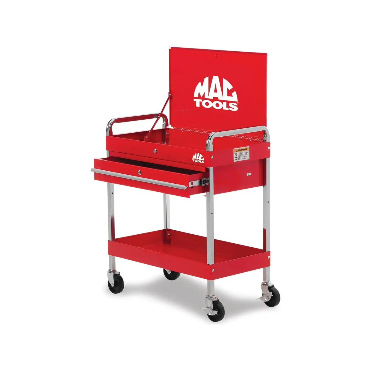 1-Drawer Utility Cart - Firebrick Red 1