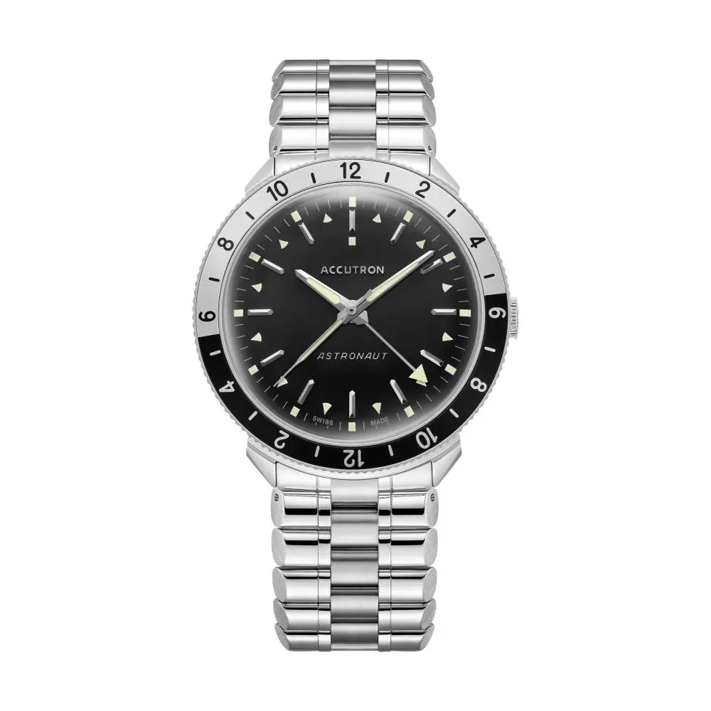 Astronaut "T" 41Mm - Black On Bracelet 1
