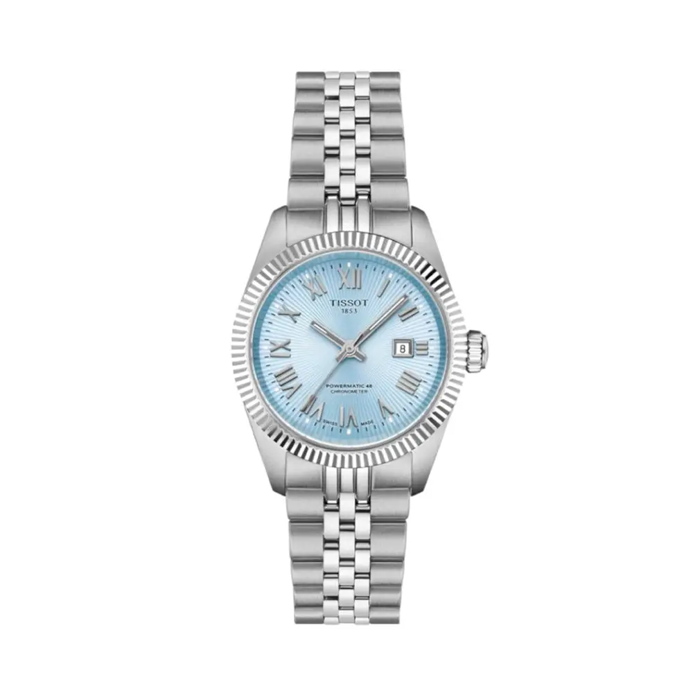 Ballade Powermatic 48 Cosc 30Mm - Ice Blue On Bracelet 1