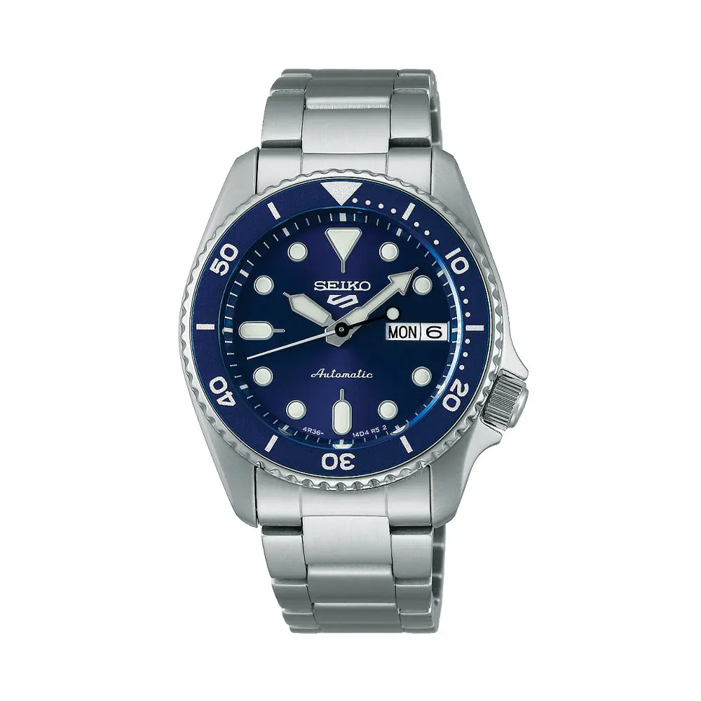 Srpl77 5 Sports Skx 38Mm - Blue On Bracelet 1