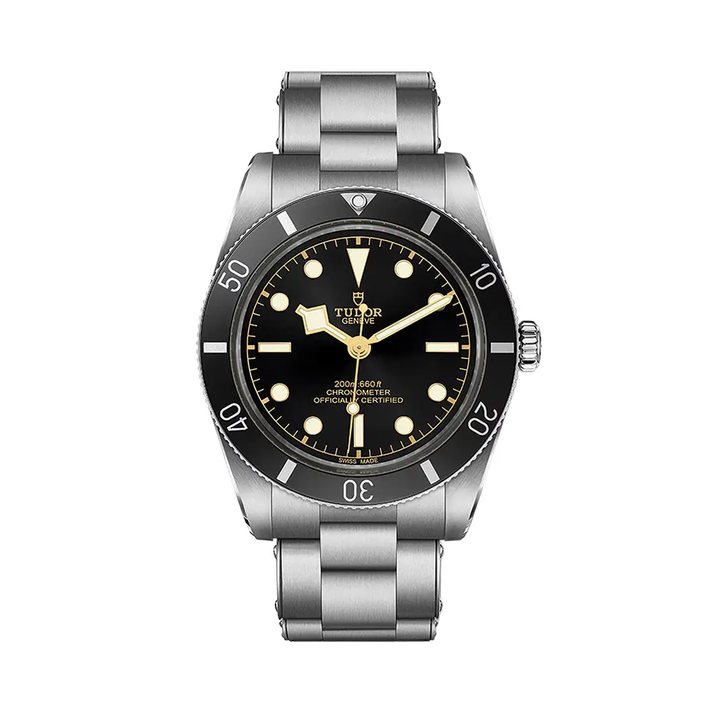 Black Bay 54 37Mm - Black On Bracelet 1