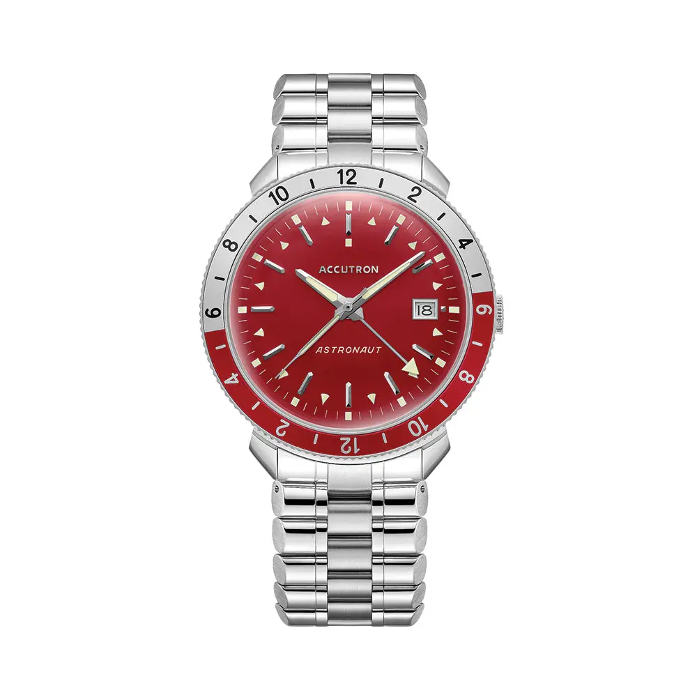 Astronaut 41Mm - Red On Bracelet 1