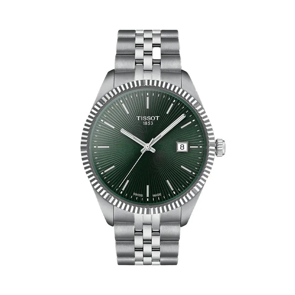 Ballade Quartz 40Mm - Green On Bracelet 1