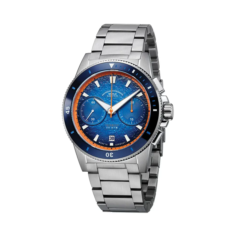 Sportivo Active Chronograph 42.5Mm - Blue On Bracelet 1