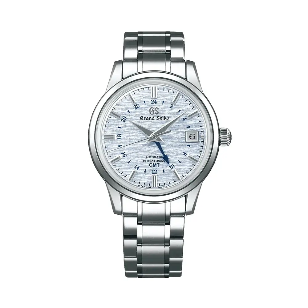 Sbgj249 "Shōsho" Elegance Hi-Beat 36000 Gmt 39.5Mm - Blue On Bracelet 1