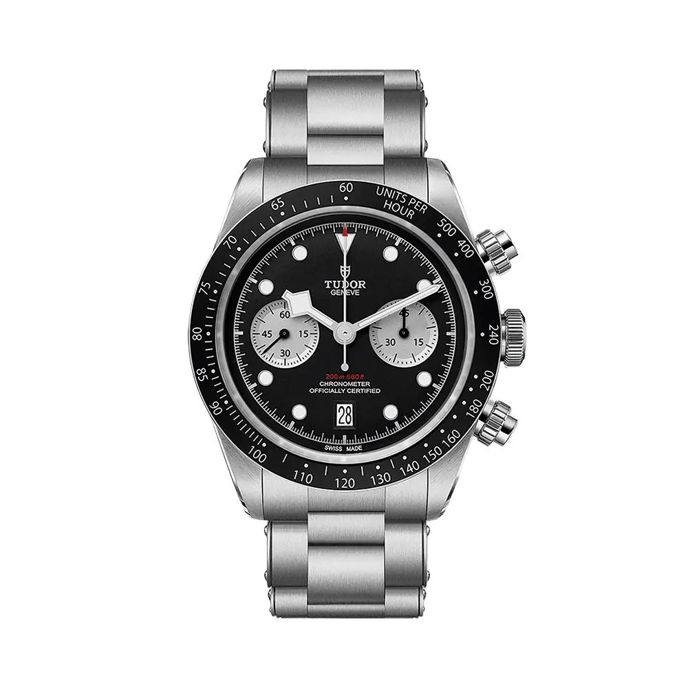 Black Bay Chrono 41Mm - Black On 3-Link Bracelet 1