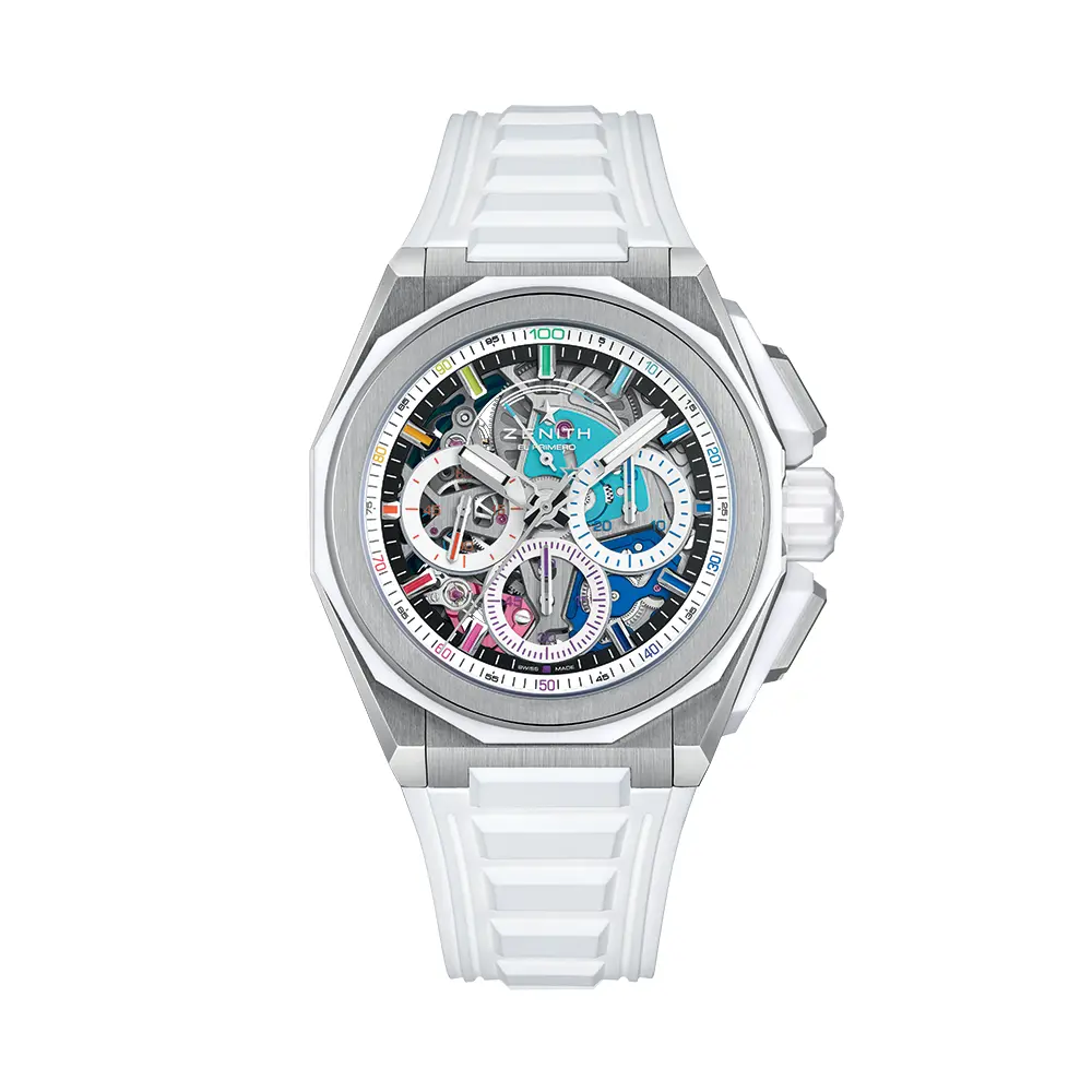 Defy Extreme Chroma Limited Edition 45Mm - White On Rubber Strap 1