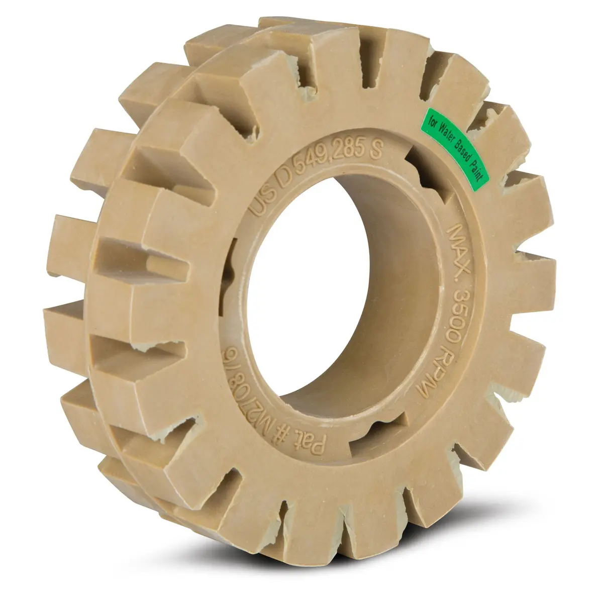 Rubber Blaster Wheel For Water Base 1
