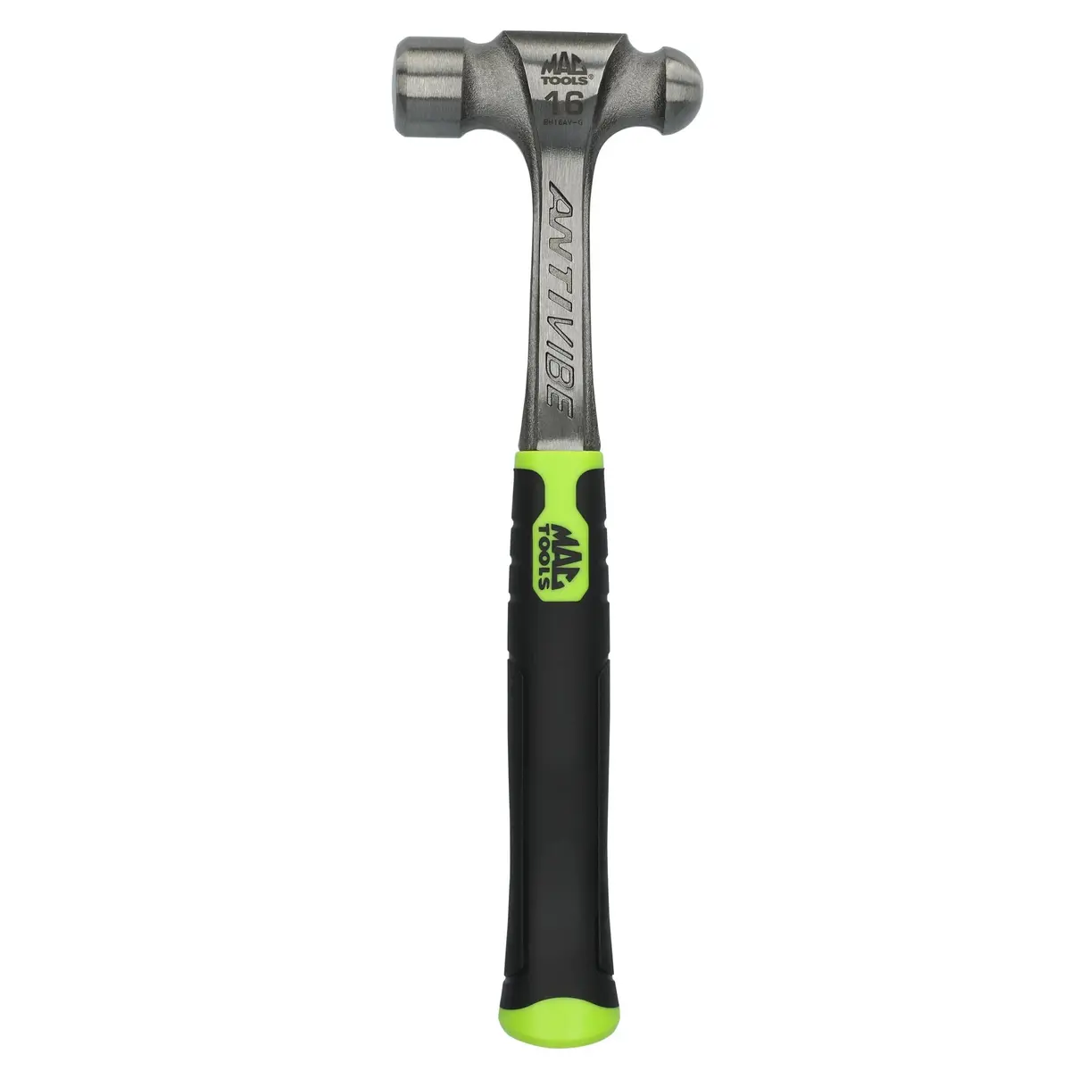 16 Oz. Anti-Vibe® Ball Peen Hammer - Hi-Vis Green 1