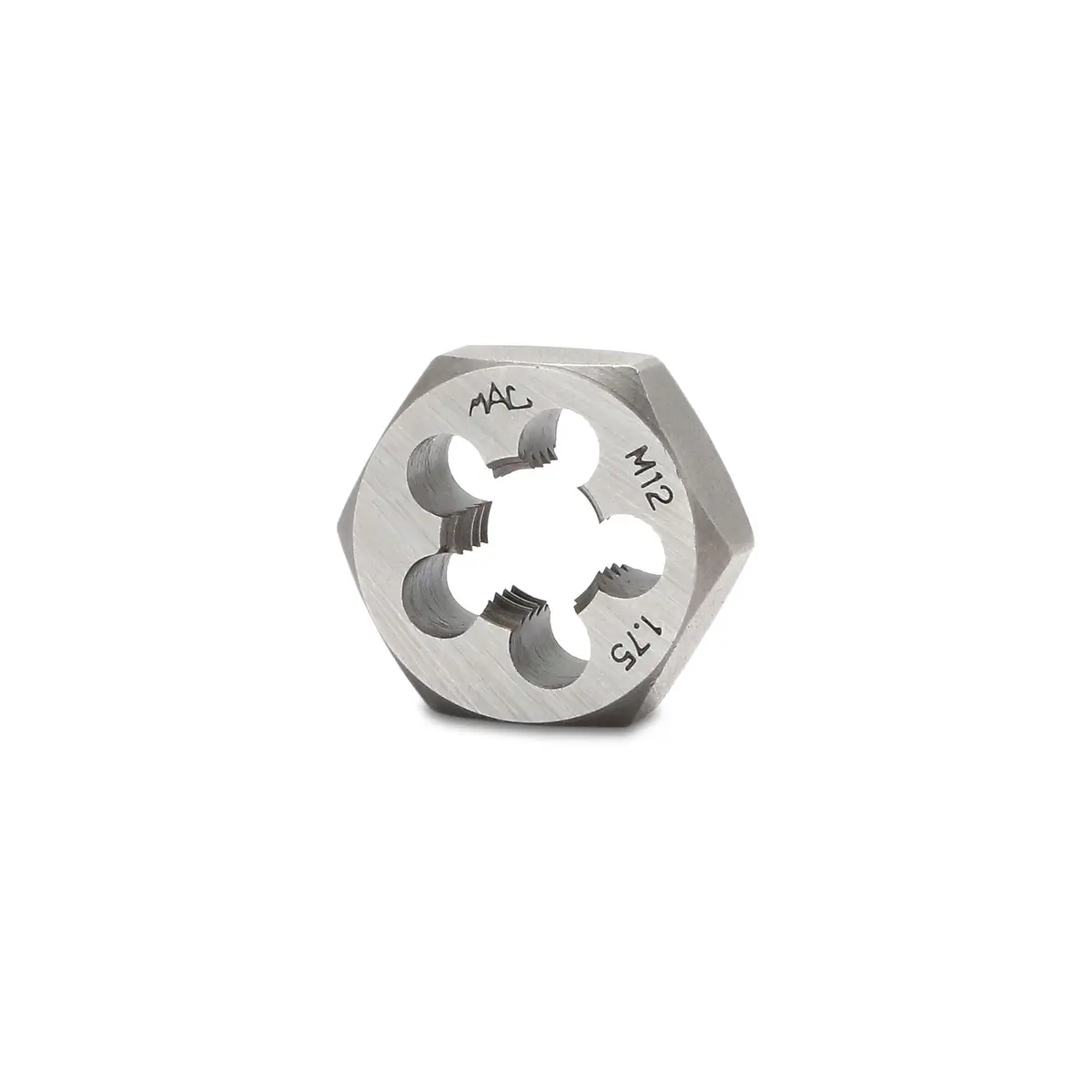 Metric Hexagonal Die M12-1.75 - 1" Shank 1