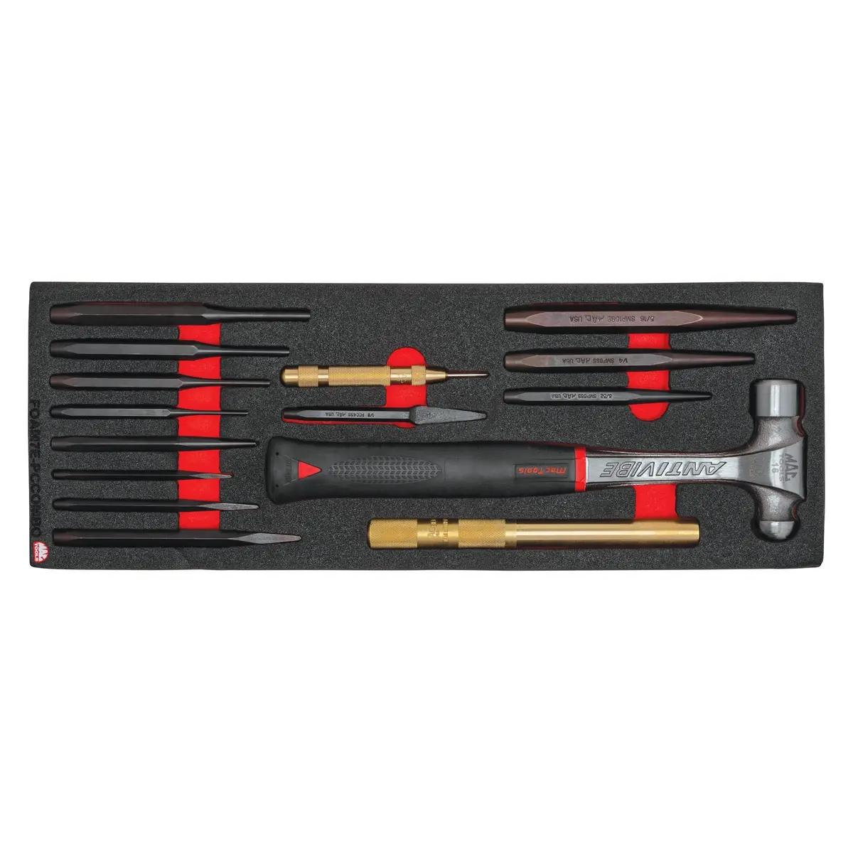 15-Pc. Punch And Chisel Foam Set 1