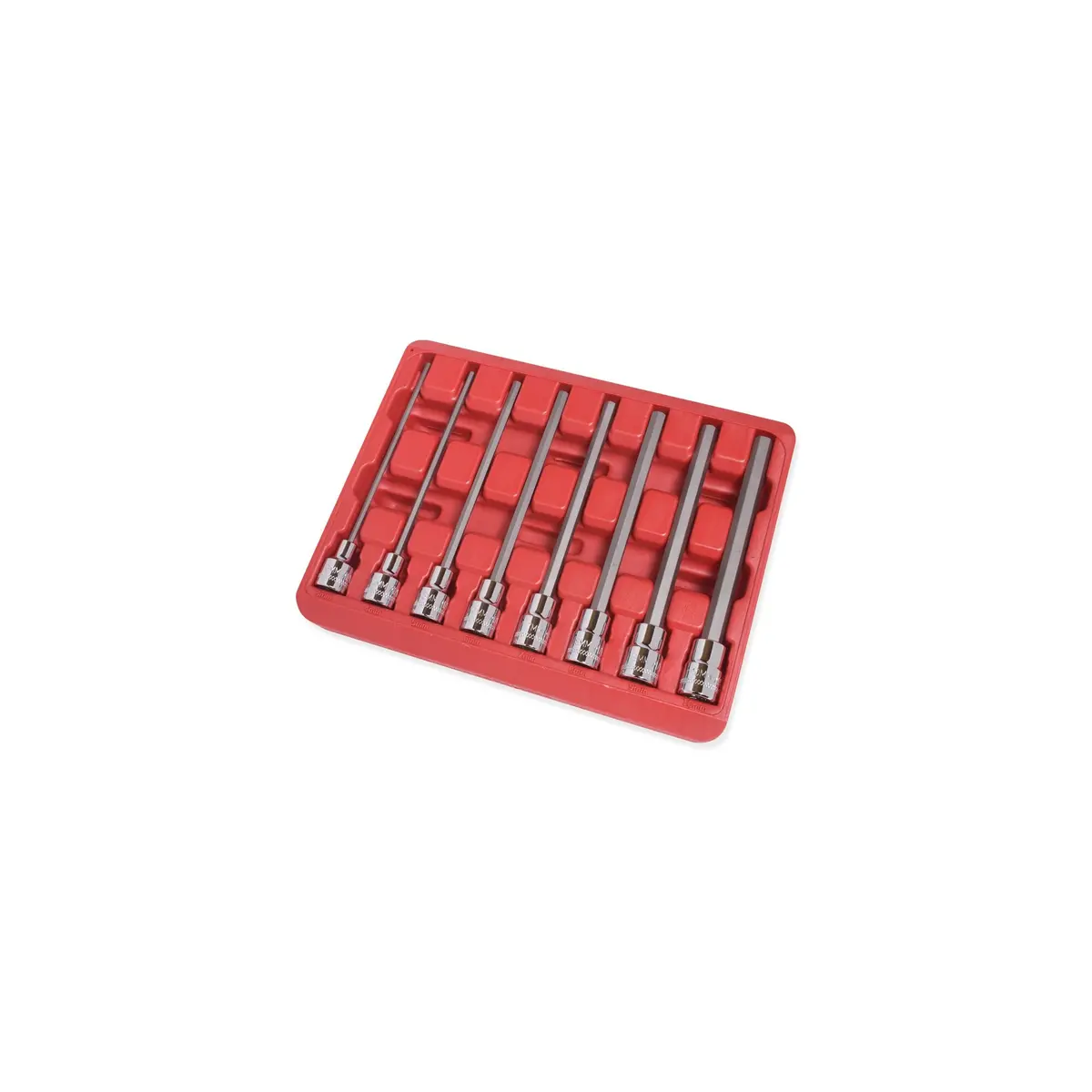 8-Pc. 3/8" Drive Metric Long Hex Driver Set 1