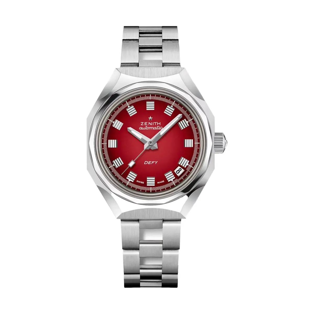 Defy Revival A3691 37Mm - Red On Bracelet 1