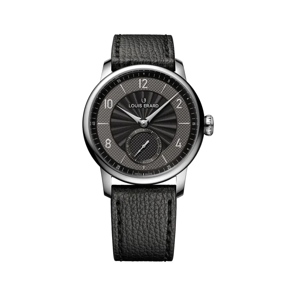 Excellence Petite Seconde Guilloché Anthracite Black 1
