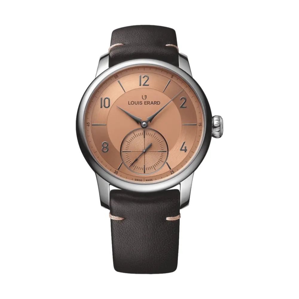 Excellence Petite Seconds 42Mm - Terracotta On Leather Strap 1