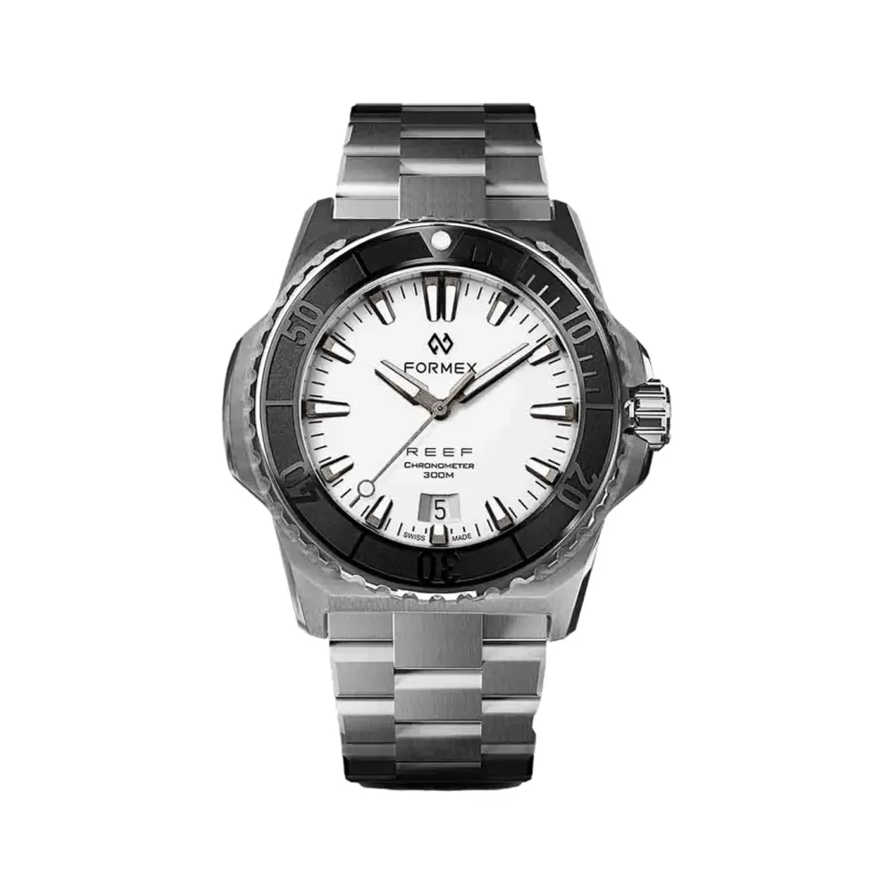 Baby Reef Automatic Chronometer Cosc 300M 39.5Mm - White 1