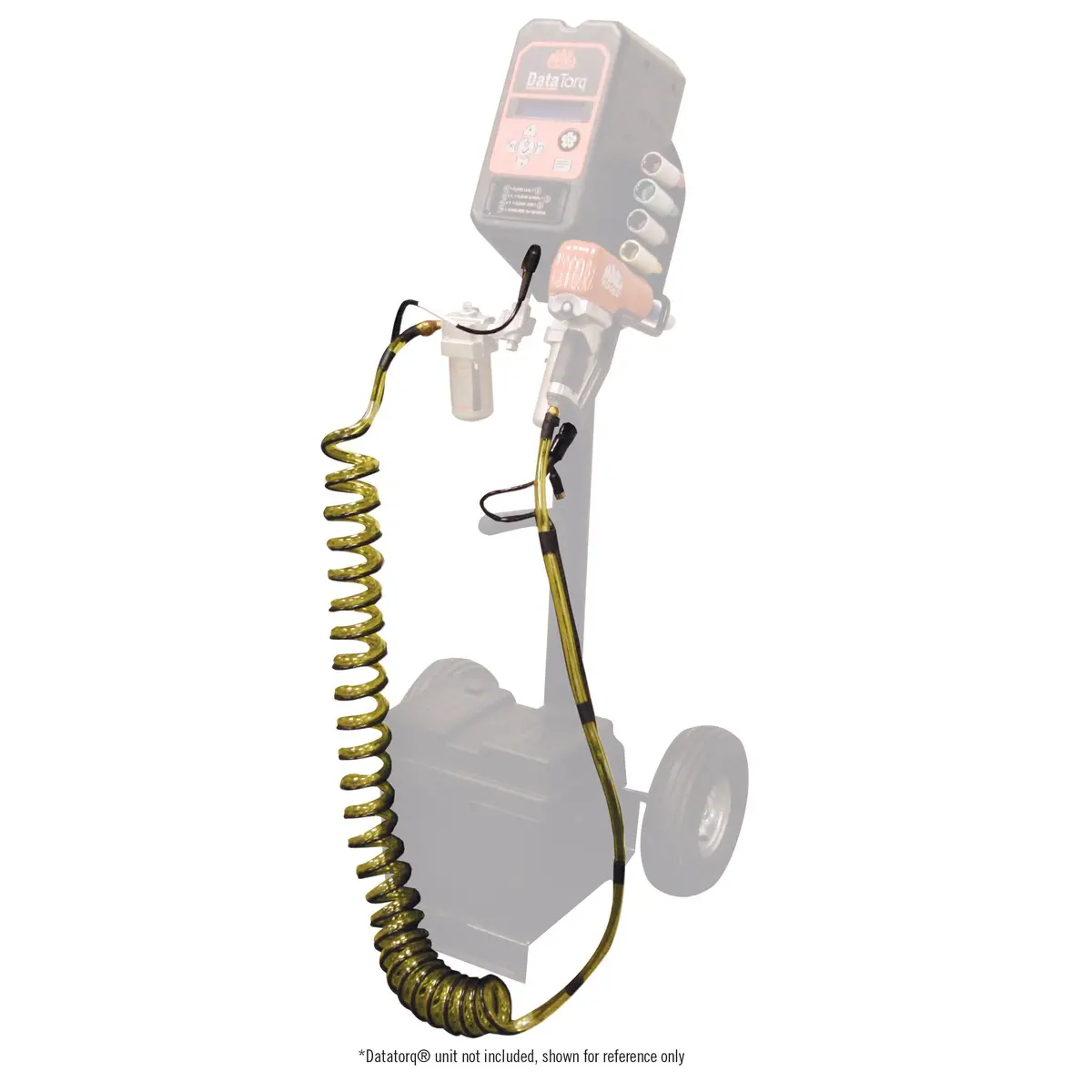 1/2" Coiled Datatorq® Hose Cable - 16' 1