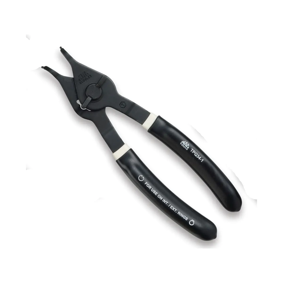 45° Quarter-Turn Retaining Ring Pliers 7-3/4" 1