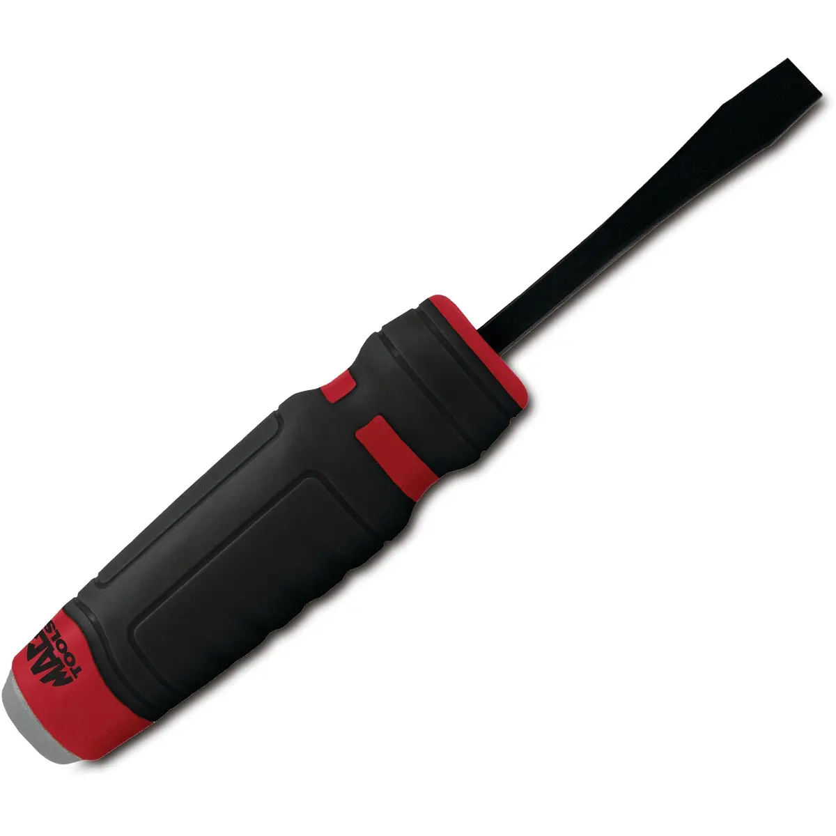 8" Straight Capped Pry Bar With Comfort-Handle - Red 1