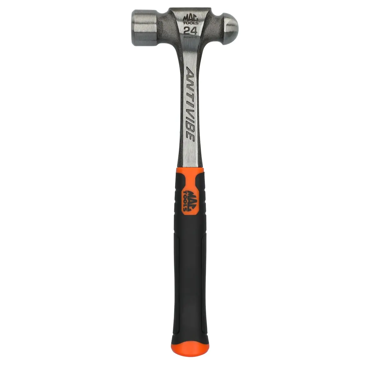 24 Oz. Anti-Vibe® Ball Peen Hammer - Hi-Vis Orange 1