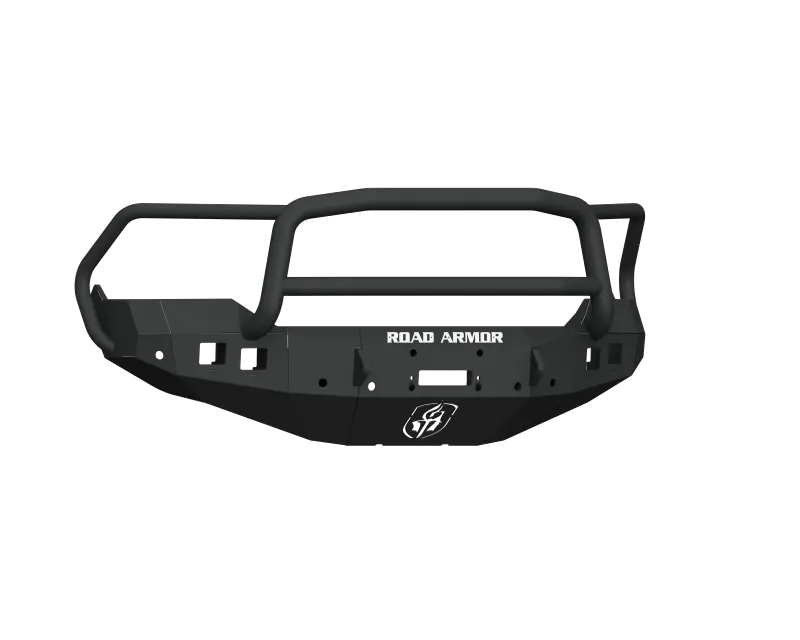 Road Armor 13-18 Ram 1500 Stealth Front Winch Bumper W/Lonestar Guard - Tex Blk 1