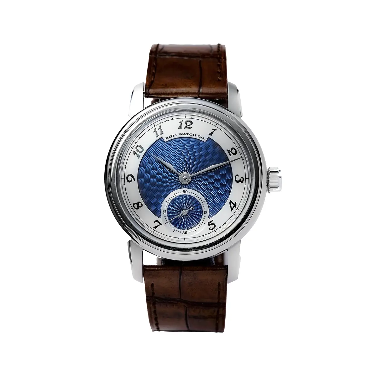 Rgm 501 Teddy Baldassarre Edition 39Mm – Blue On Leather Strap 1