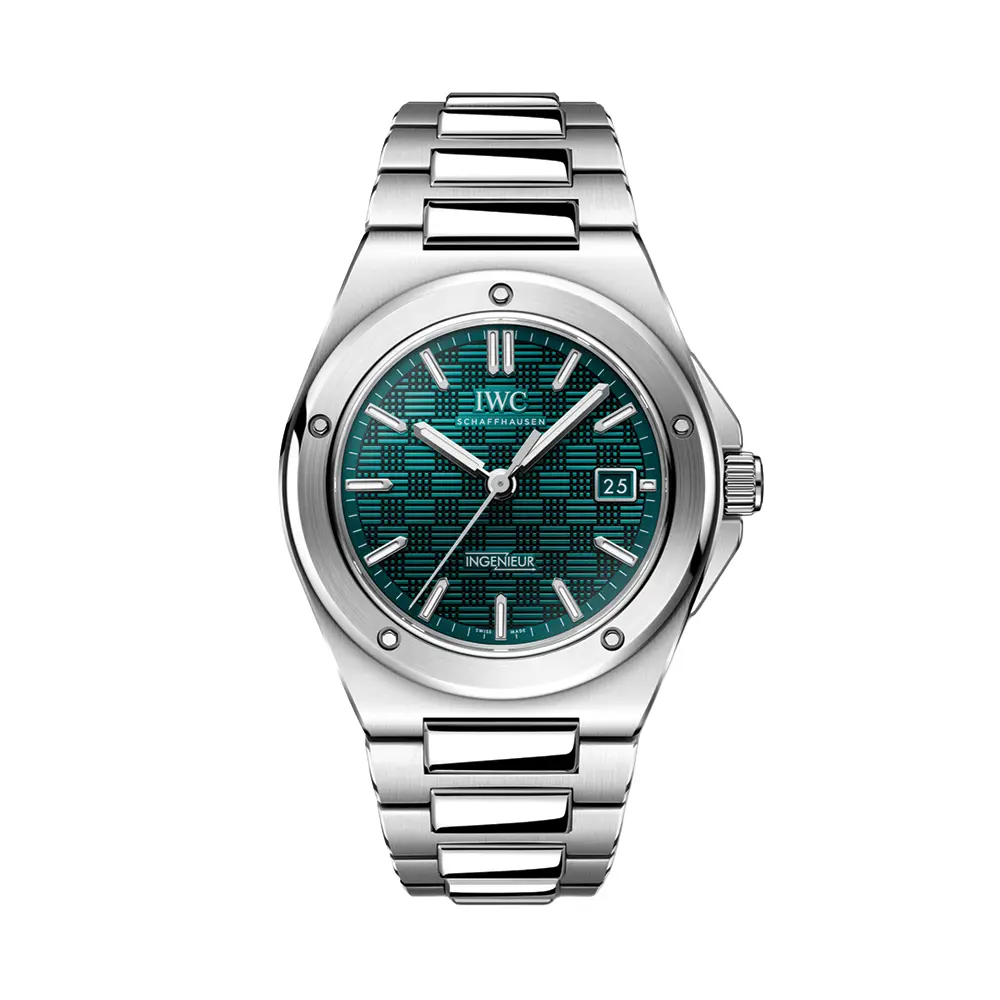 Ingenieur Automatic 40Mm - Green On Bracelet 1