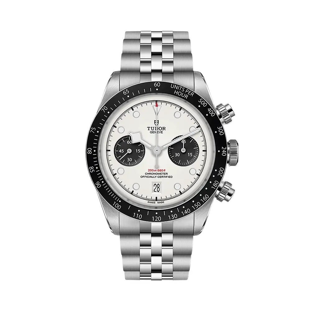 Black Bay Chrono 41Mm - Opaline On 5-Link Bracelet 1