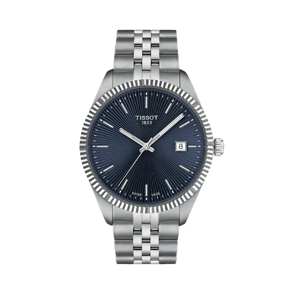 Ballade Quartz 40Mm - Blue On Bracelet 1