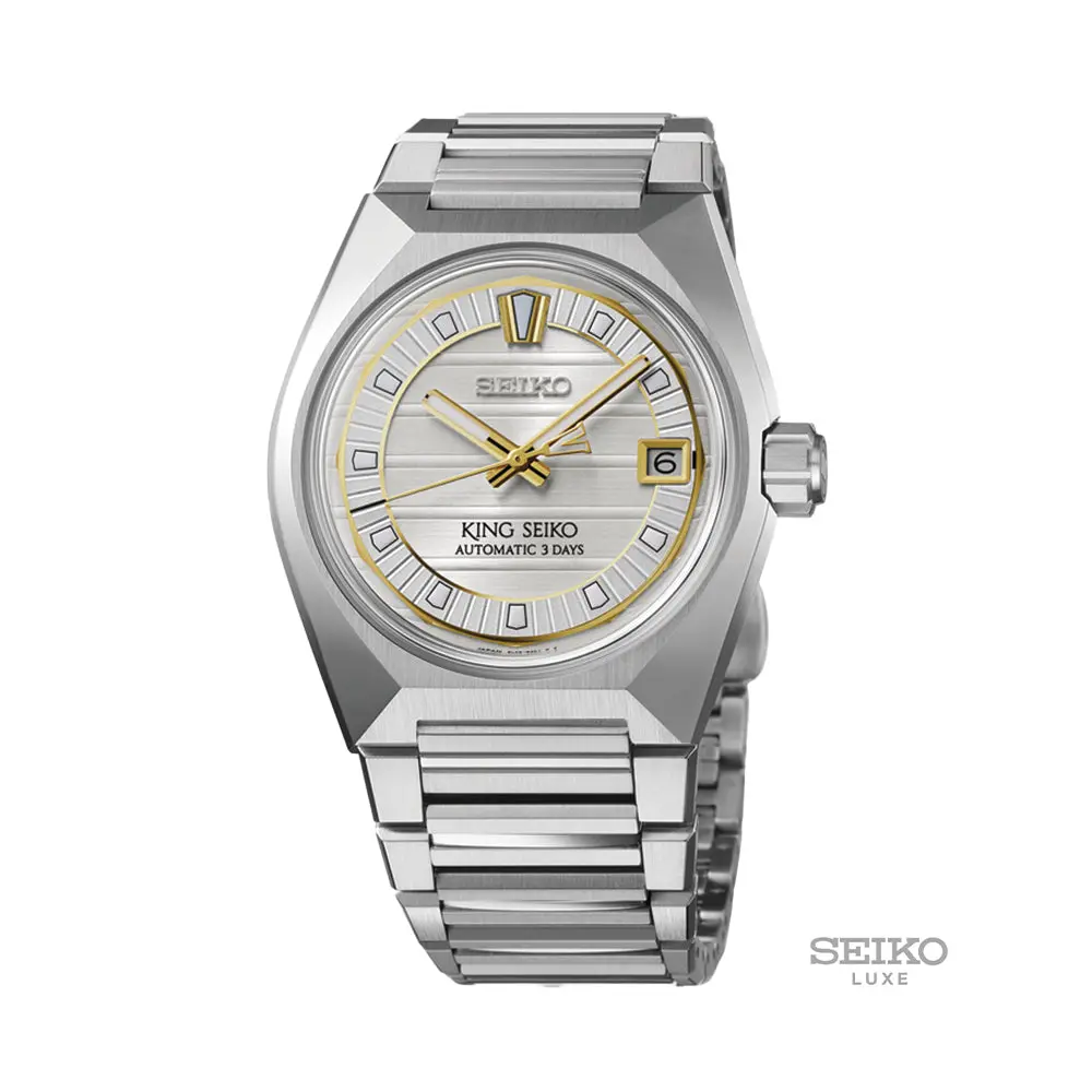 Sla087 King Seiko 41Mm - Silver On Bracelet 1