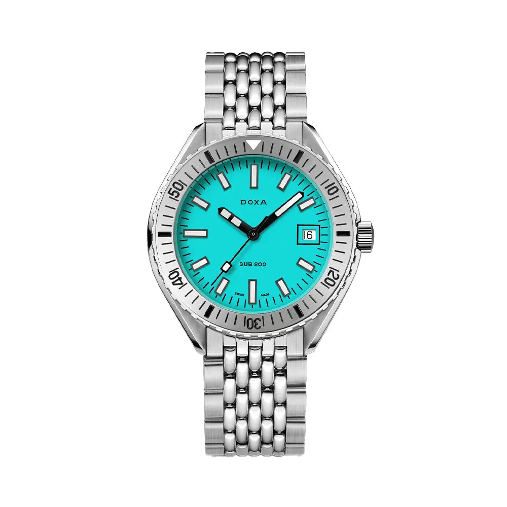 Sub 200 Aquamarine 42Mm - Aquamarine On Bracelet 1
