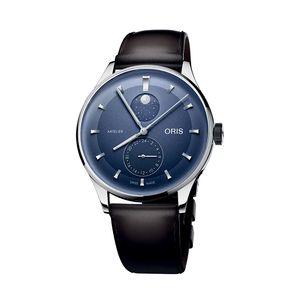 Artelier Complication 39.5Mm - Midnight Blue On Leather Strap 1
