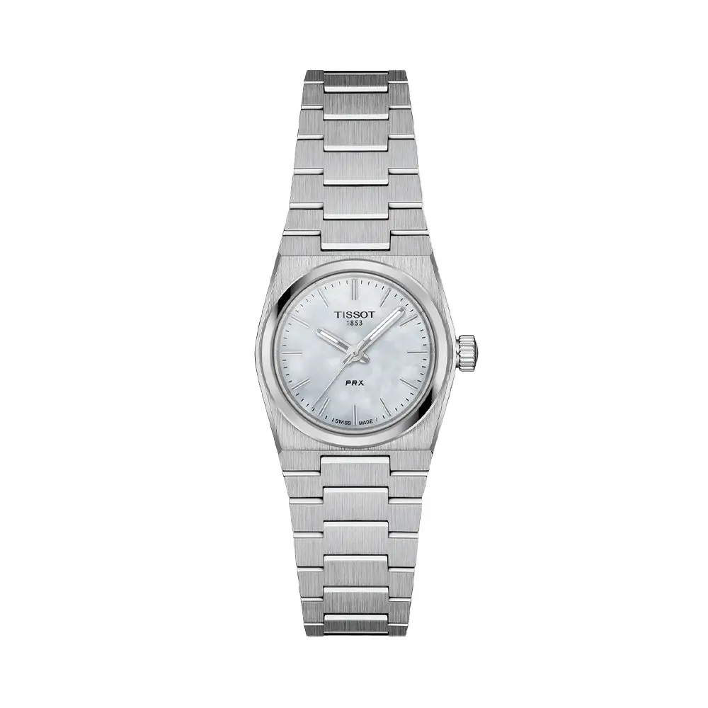 Prx Quartz 25Mm - White, Mother-Of-Pearl On Bracelet 1